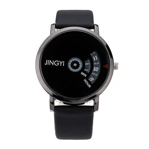 Creative Minimalist Calendar Quartz Watch