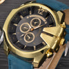 Stainless Steel Quartz Military Watch