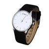 Minimalist Connotation Leather Men's Quartz Wristwatch