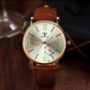 Luxury Fashion Leather Mens Watches