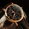 Luxury Fashion Leather Mens Wristwatch